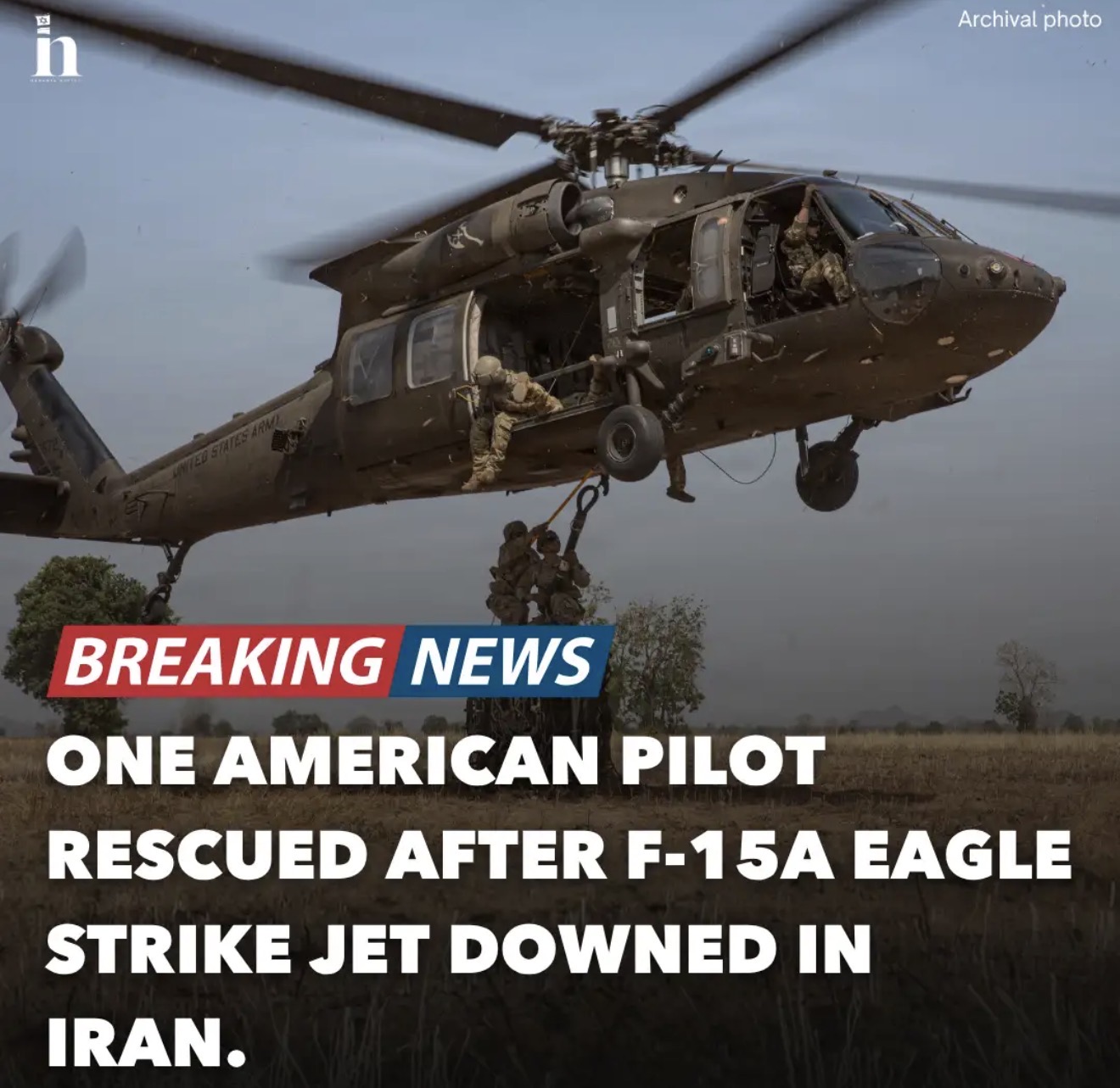 One Pilot Recovered