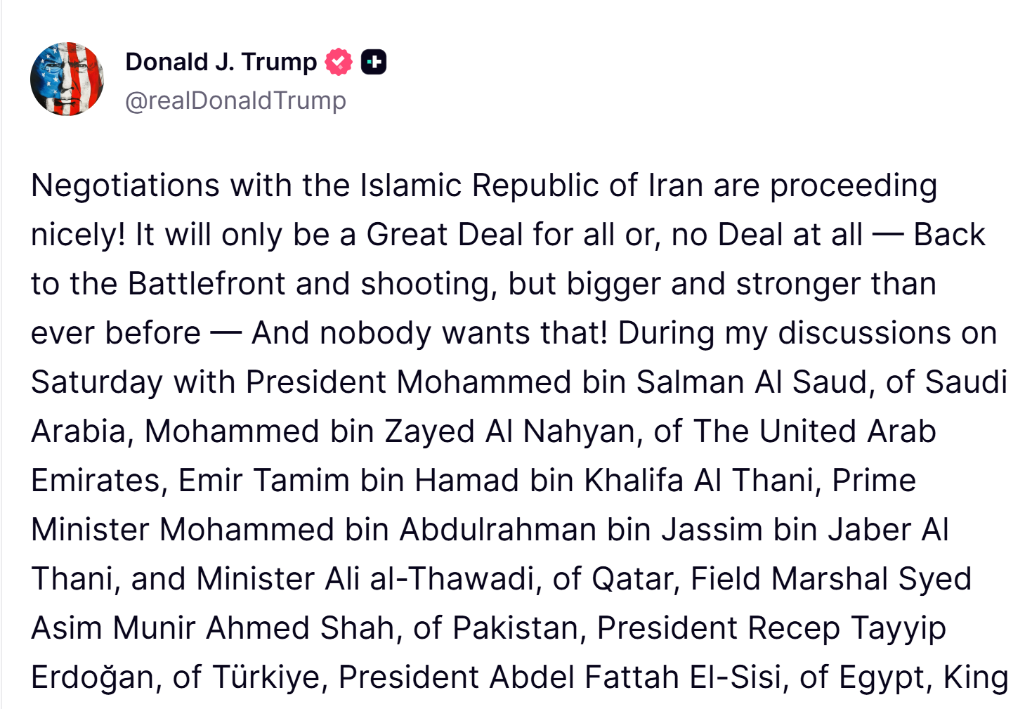 Trump Changes the Rules of the Game. Now all Arab Countries Ought to Sign the Abraham Accords as Part of the Iran Deal